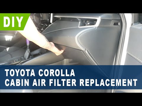 How To Clean Corolla Cabin Air Filter