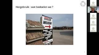 Case hergebruik - ervaringen voor aannemers – Lionel Devlieger, Rotor