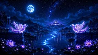 (No Ads) Sleep Hypnosis For Deep Rest • Hidden Temple Beyond The River • Quiet Your Mind