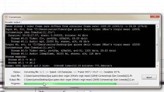 CONVERTIR UN VIDEO FLV TO AVI