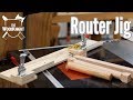 Router jig/Dowel making sled Router jig/Dowel making sled
