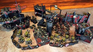 Building an entire Ork outpost in 8 hours or less (Warhammer 40k)