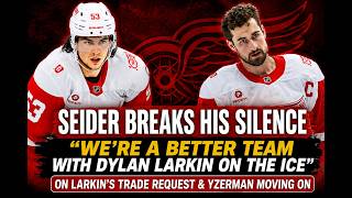 Moritz Seider Breaks His Silence on Dylan Larkin: โWeโre a Better Team With Himโ