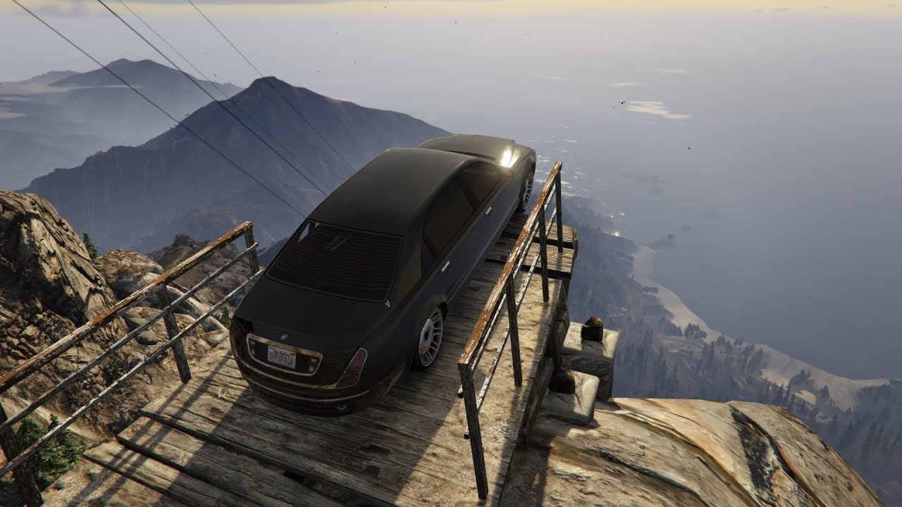 Mount Chiliad Crash Testing #1  | Grand Theft Auto V