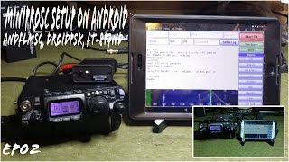MiniProSC Setup on Android AndflmsgPSK RTTY MFSK SSTV NBEMS