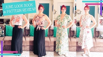 June 2020 :: Sewn Look Book and Pattern Review :: My New Favourite Dresses 😍