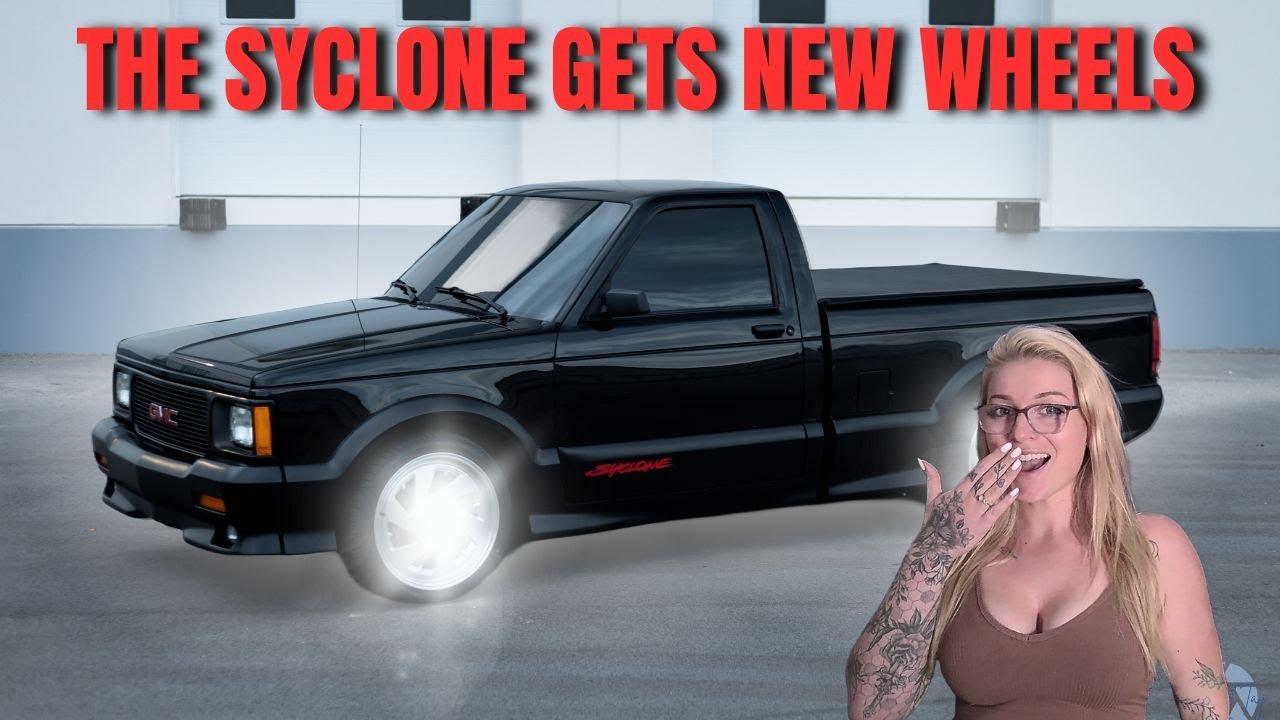 We Put New Wheels On This Old GMC Syclone! - YouTube
