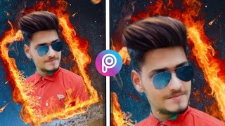 Fire Frame In PicsArt New Concept Editing || Step By Step Follow👍 screenshot 4