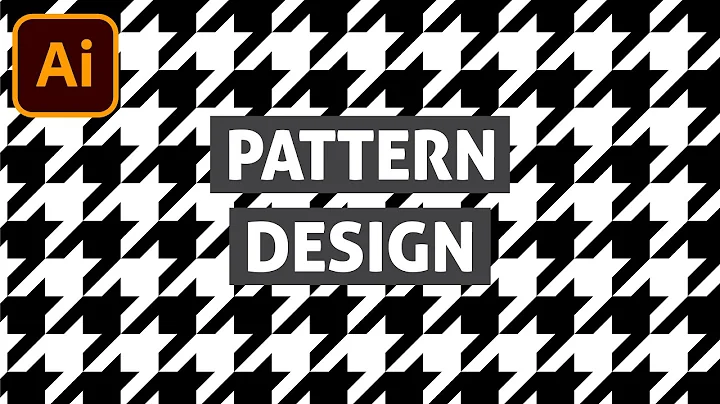 How To Make An Advanced Seamless Houndstooth Pattern Swatch In Adobe Illustrator
