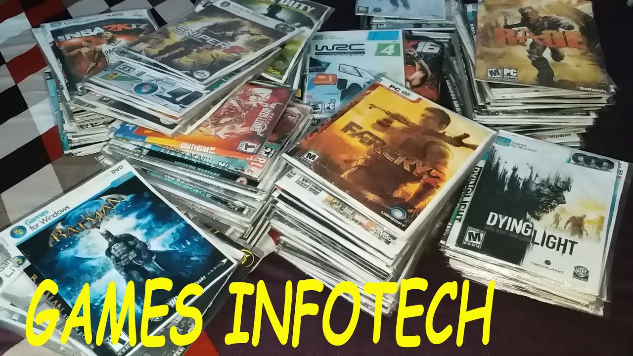 MY CRACKED PC GAMES COLLECTION PART 1.400 GAMES YouTube