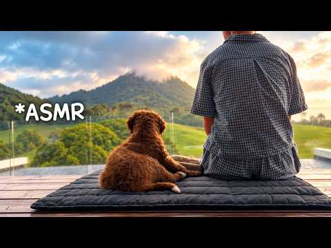 Watching the Rain With My New Puppy *SATISFYING*