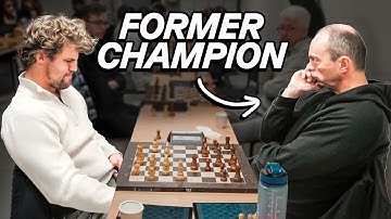Magnus Carlsen Returns To His High School To Face Former Norwegian Champion