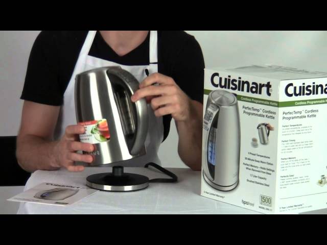 Cuisinart PerfecTemp Cordless Programmable Kettle 