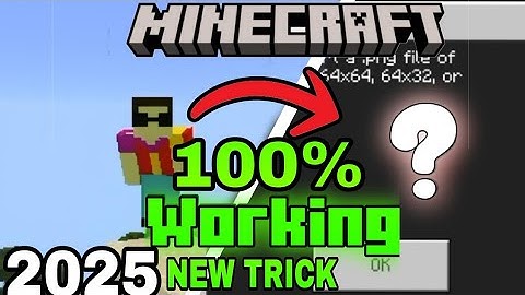 How To Fix Custom Skin Problem In Minecraft Pe 1.21+ 😅