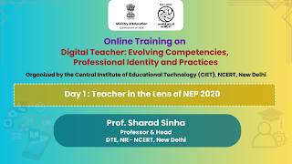 Day 1: Teacher in the Lens of NEP 2020
