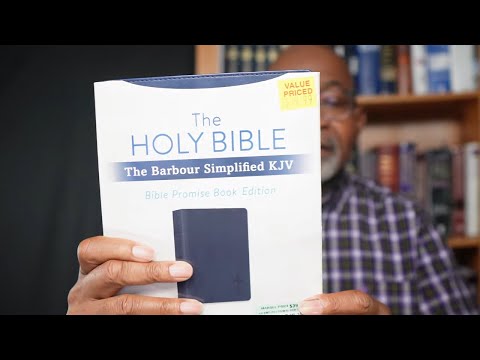 The Barbour Simplified KJV Bible - YouTube