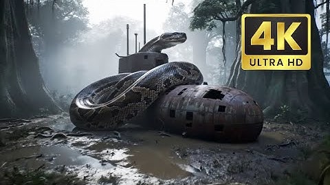 What If The Titanoboa Never Stopped Evolving? |  Titanoboa: The Forgotten Predator #trending #art