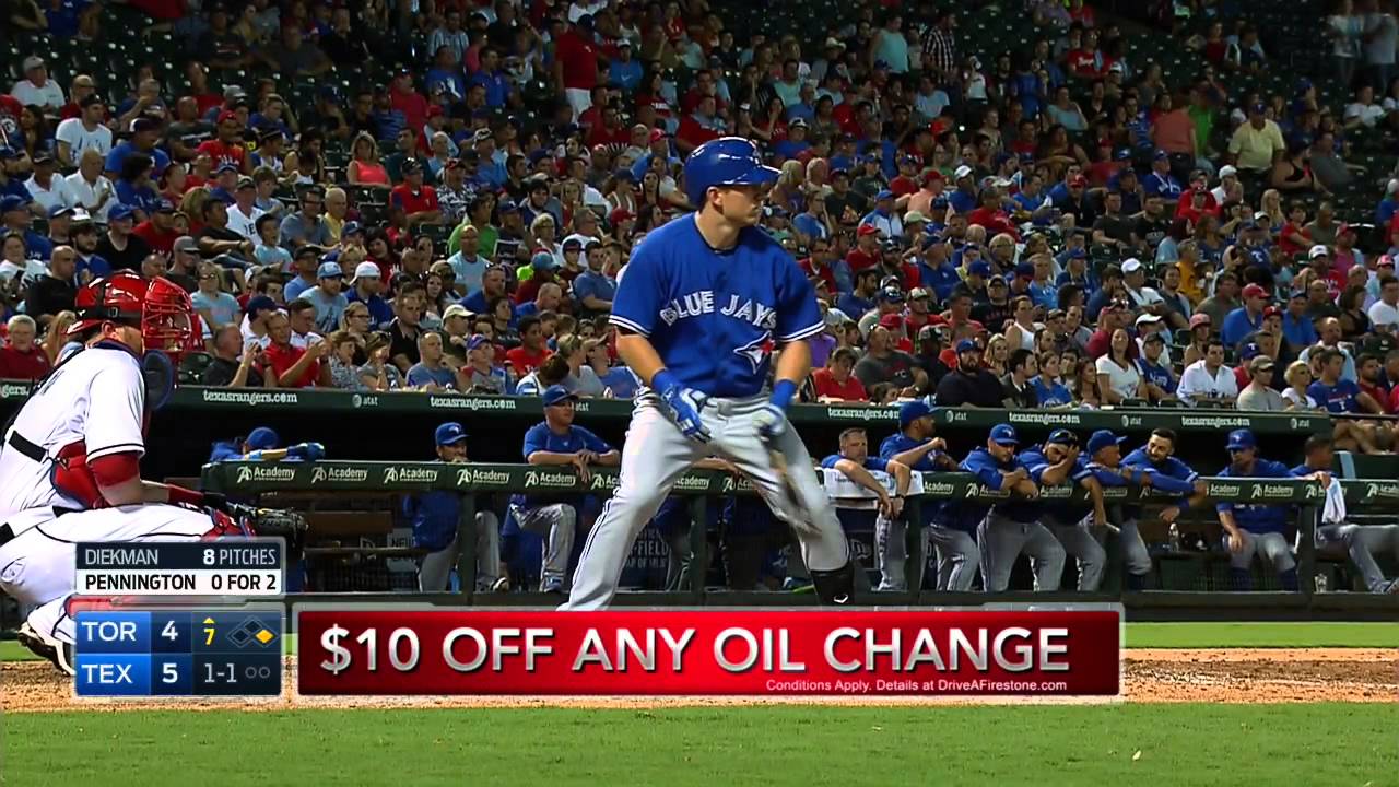 Texas Rangers   Toronto Blue Jays August 25 2015