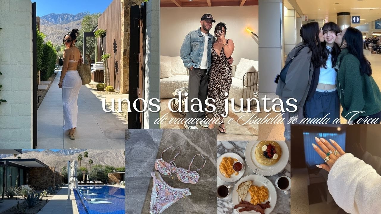 Unos días de vacaciones e Isabella se muda a Corea