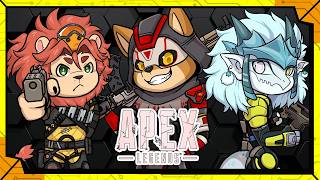 【コラボ】獅子と犬と竜と。／【FPS】カラシ、獅子座みかん、雪牙ライトの「APEX LEGENDS」