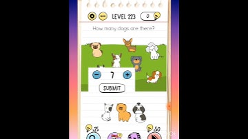 Brain test : Tricky Puzzle Level 223