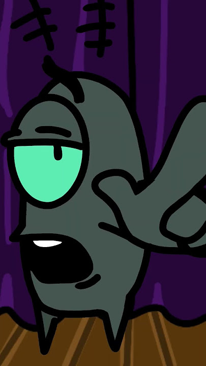 Plankton sings Diamonds (but is animated in my style) #shorts