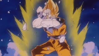 SSJ Goku and Perfect Cell Power Up (Part 4 Funimation Dub)