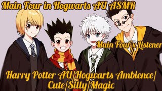 HxH Main Four goes to Hogwarts ASMR (Main Four x Listener) (Hogwarts AU) 