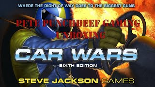Unboxing: Car Wars 6th Edition - Double Ace Kickstarter