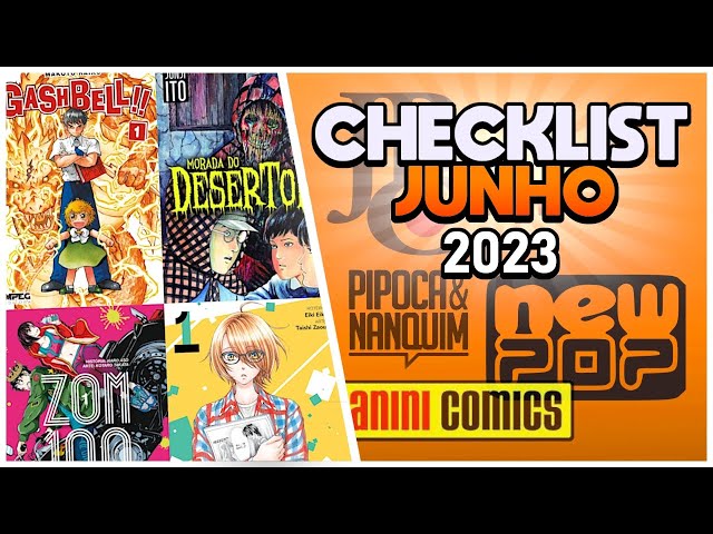 Mangás Brasil on X: Checklist Junho 2023 @editoranewpop A Casa do