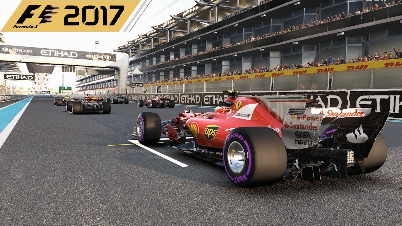 F1 2017 4K (Highest settings) - with ONE GPU!