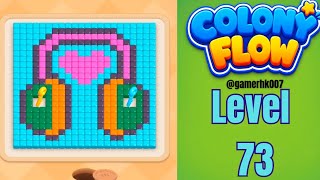 Colony Flow Level 73 Walkthrough Solution 