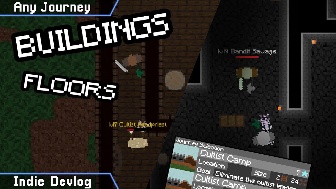 Real Levels | Indie Game Dev: Week 6 (Procedural RPG)