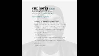 euphoria by kendrick lamar but its not by kendrick lamar (cover)