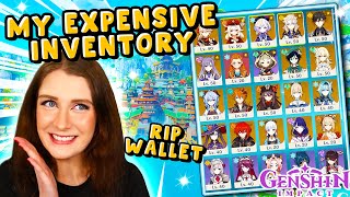 The &quot;RIP MY WALLET&quot; Inventory Tour! Genshin Impact Expensive Inventory!