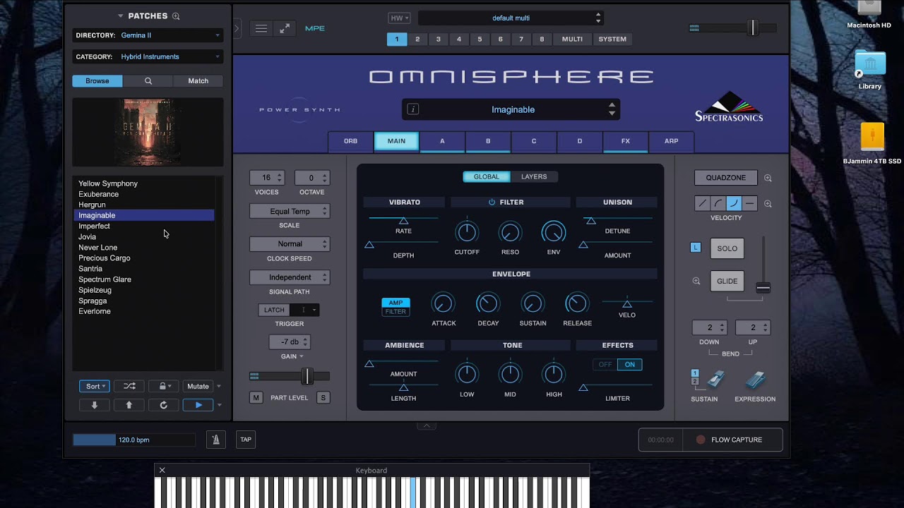 Luftrum Gemina 1 and 2 presets for Omnisphere