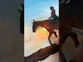 🐎 Ghursawari ki hai 😎 kabhi 😱#shortsvideo #sabihA045 #youtubeshorts #art #painting