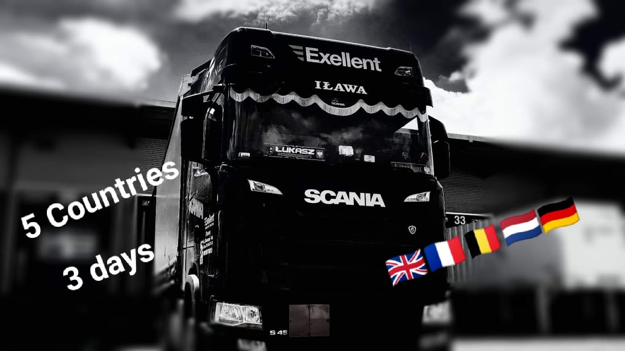 UK, France, Belgium, Netherlands and Germany in 3 days