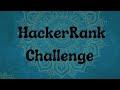 HackerRank Challenge 18