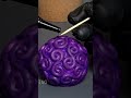 Painting a realistic Devil Fruit 🎨 #satisfying #asmr #painting #onepiece