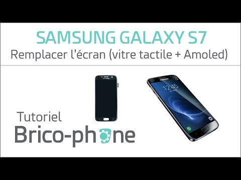 Comment changer le bloc écran du Samsung Galaxy S7 ? (vitre tactile + écran AMOLED) Tuto Brico-Phone