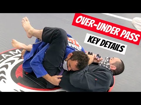 Key Details to finish the Over-Under Pass