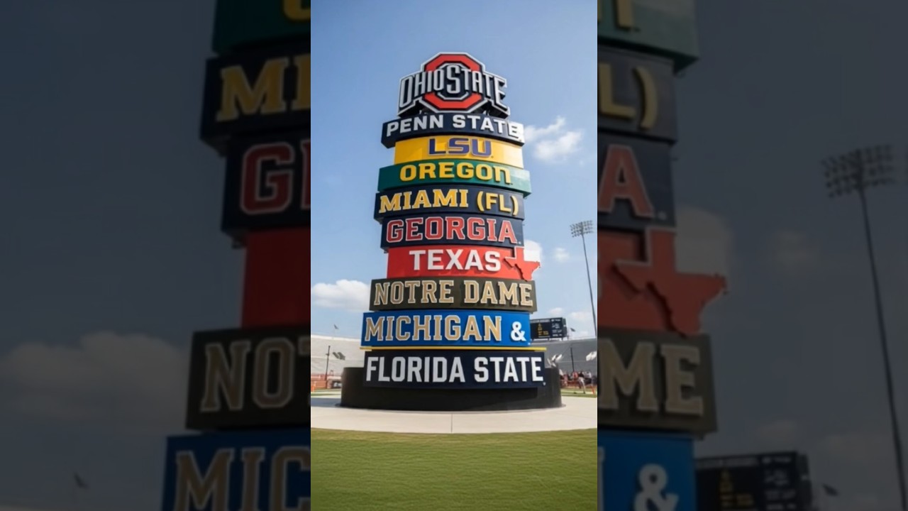 Top 10 College Football Teams