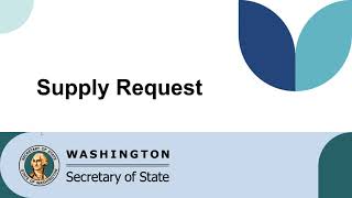 Request Supplies from the State Records Center