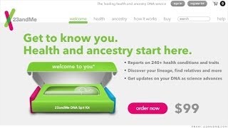 FDA Halts Marketing Of 23andMe's Genetic Test Kits