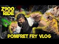 Kawasaki Z900 pe 360 Camera FAIL | Hum chale Pomfret Fry Khane #kawasakiindia #pomfretrecipe