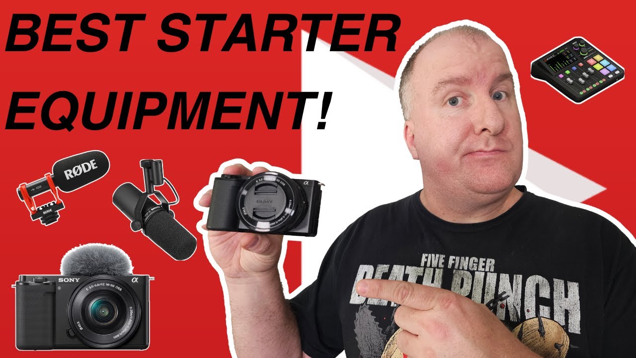 What equipment do you need to start youtube? Budget to midtier