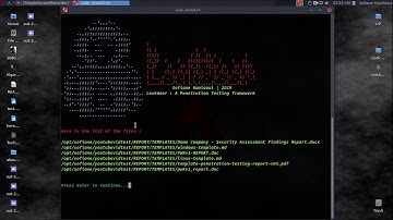 🔐 Lockdoor Framework : A Penetration Testing framework - IntrospecTech