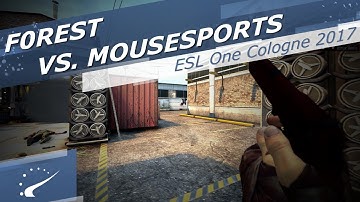f0rest vs. mousesports - ESL One Cologne 2017
