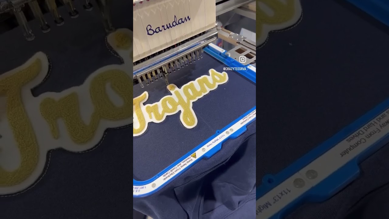 Chenille Patches Made Here in the US …create your own Custom chenille Sweatshirts!!